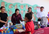 Primaria Vicente Guerrero se suma al programa de canje de juguetes bélicos del CEPREVIDE