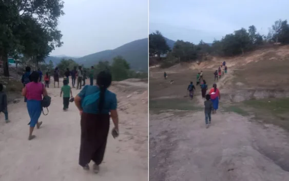 Madre indígena pide ayuda ante violencia y desplazamientos en Guerrero: “nos están tirando con drones”