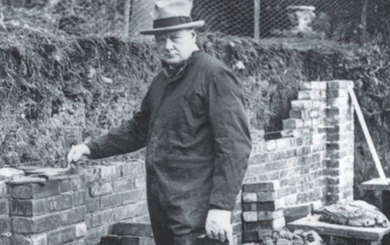 Winston Churchill y su “perro negro”