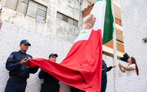Minatitlán conmemora el 164 aniversario de la Batalla de Puebla.