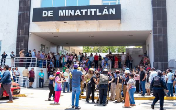 Minatitlán participa en el Primer Simulacro Nacional 2026