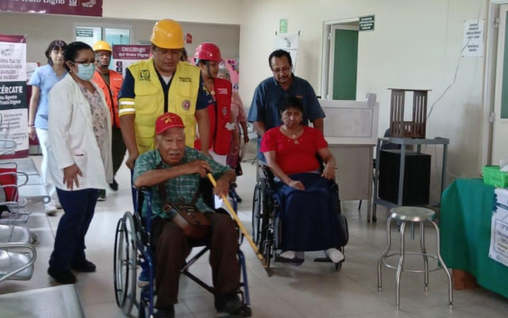 Participa IMSS Veracruz SurPrimer Simulacro Nacional 2026