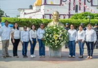 El ayuntamiento de Cosoleacaque conmemoró el 273 aniversario del natalicio de Miguel Hidalgo y Costilla.