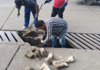 Gobierno de Minatitlán fortalece el sistema de drenaje pluvial