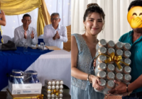 Desata criticas el gobierno de Texistepec: regala planchas de cerveza a maestros