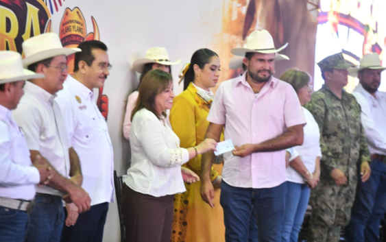 En la Expo Ylang Ylang, Rocío Nahle anuncia aumento sostenido al presupuesto y apoyos ganaderos
