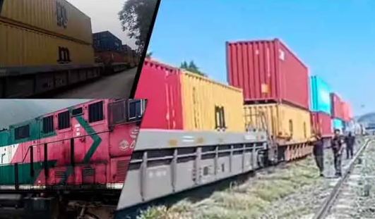 Despliegue policiaco evita el robo de un tren intermodal en Acultzingo