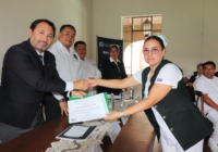Reconoce IMSS Veracruz Sur labor de 64 enfermeras y enfermeros en ceremonia institucional