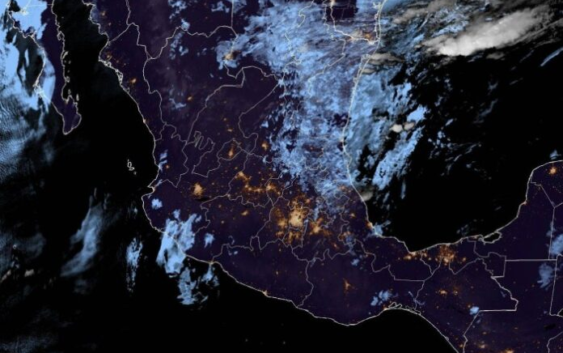 Frente Frío 48 activó la Alerta Gris en Veracruz por lluvias, Norte con rachas de hasta 90 km/h y descenso de temperatura