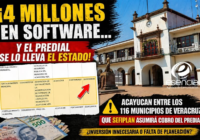 Cuestionan inversión de 4 millones en software tras ceder cobro del predial al Estado