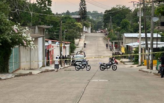Balazos en Oluta