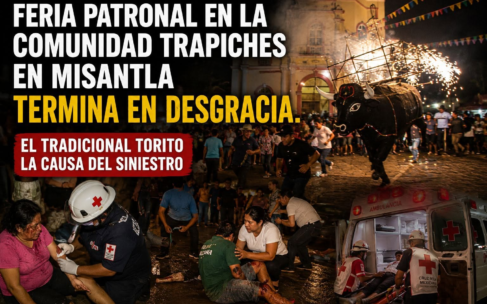 Explosión e incendio durante fiesta patronal dejan al menos nueve heridos en Los Trapiches