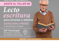 Abre DIF Coatzacoalcos taller de lecto – escritura para jóvenes y adultos