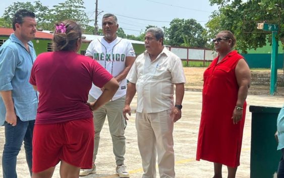 Avanza la construcción de la línea de conducción de agua potable en la colonia F. Gutiérrez