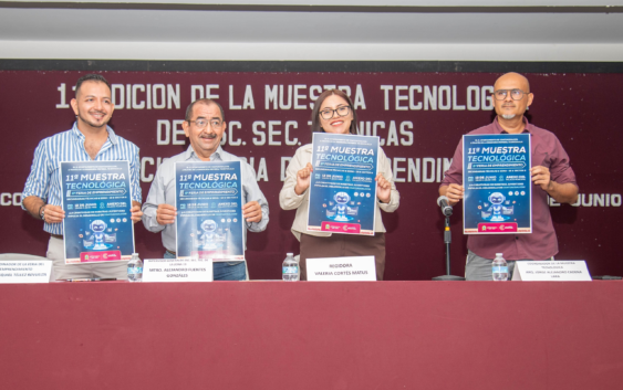 Ayuntamiento de Coatzacoalcos invita a la 11va Muestra Tecnológica y 6ta Feria del Emprendimiento de Escuelas Secundarias Técnicas