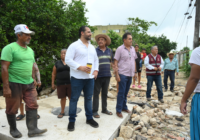 Llevará Pedro Miguel Rosaldo fresado a todas las zonas bajas no regularizadas de Coatzacoalcos