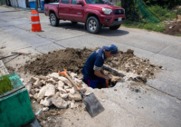 Gobierno Municipal realiza reparación en toma domiciliaria Gobierno Municipal realiza reparación en toma domiciliaria