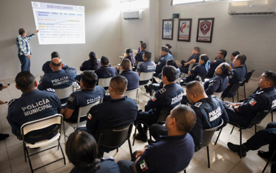 Gobierno de Minatitlán capacita a elementos de Seguridad Pública