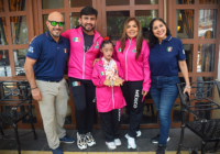 La niña Zoé López Vidaña muestra las medallas ganadas en Bulgaria, en el mundial de gimnasia rítmica La niña Zoé López Vidaña muestra las medallas ganadas en Bulgaria, en el mundial de gimnasia rítmica