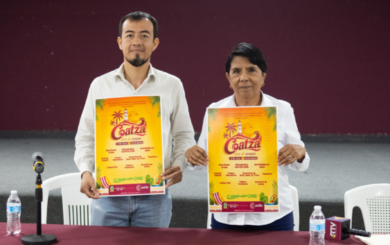 Ayuntamiento prepara un mes lleno de cultura, turismo y diversión; presentan “Coatza Vive el Verano 2026”