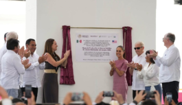 La presidenta Claudia Sheinbaum Pardo llevó a cabo la inaguración de la planta de moscas estériles en Chiapas.