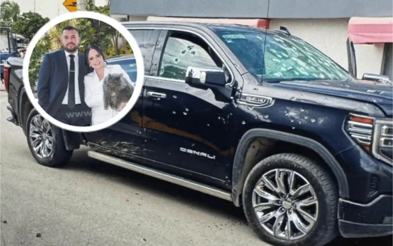 Comando armado rafaguea camioneta de síndica Damaris Salazar; viajaba con su hijo y sobreviven de milagro a casi 100 disparos