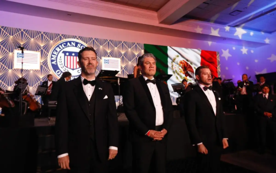 Larry Rubin propone “tratado de lucha contra el crimen”, en cena anual de la American Society