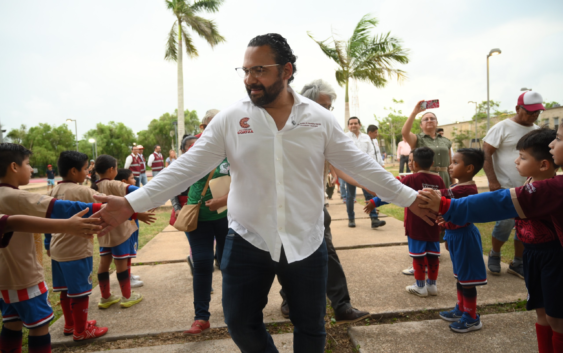 “Que ruede el balón”: inauguran canchas rehabilitadas del Mundial Social 2026 en Coatzacoalcos