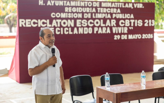 Minatitlán lleva a cabo Reciclatón Escolar 2026