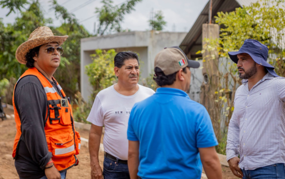 Supervisa Garduza obras integrales en San Sebastián