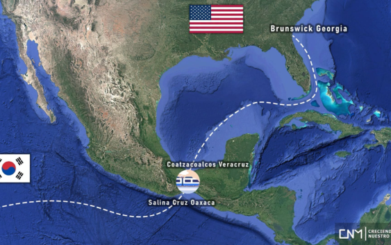 EL CORREDOR INTEROCEÁNICO DE MÉXICO SUPERA AL CANAL DE PANAMÁ EN TIEMPO Y COSTOS