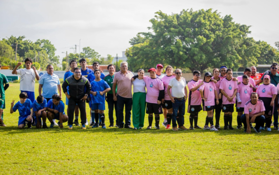 Oluta impulsa la inclusión con Primer Cuadrangular de Futbol Inclusivo