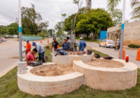 Oluta continúa con las acciones de embellecimiento y mejoramiento en el municipio Oluta continúa con las acciones de embellecimiento y mejoramiento en el municipio