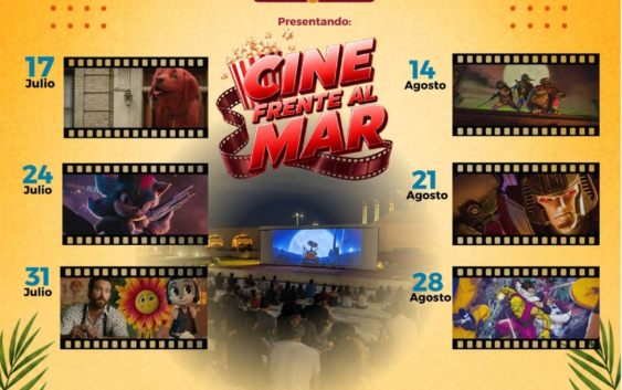 Con ‘Cine Frente al Mar’ arranca este viernes ‘Coatza Vive el Verano’
