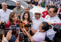 Rocío Nahle entrega apoyos al sector acuícola y pesquero en Minatitlán