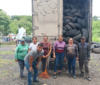Más de 3 mil llantas en desuso dejan de contaminar en Coatzacoalcos tras ser trasladadas para su aprovechamiento