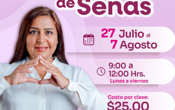 Invitan Ayuntamiento y DIF Coatzacoalcos al Curso de Verano de Lengua de Señas