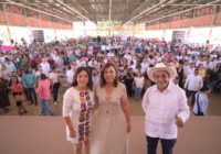 Diputada Naomi Santos rinde cuentas al distrito de Minatitlán