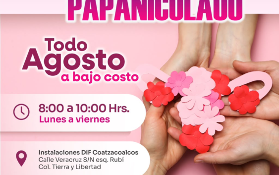 Invitan Ayuntamiento y DIF Coatzacoalcos a campaña de papanicolaou