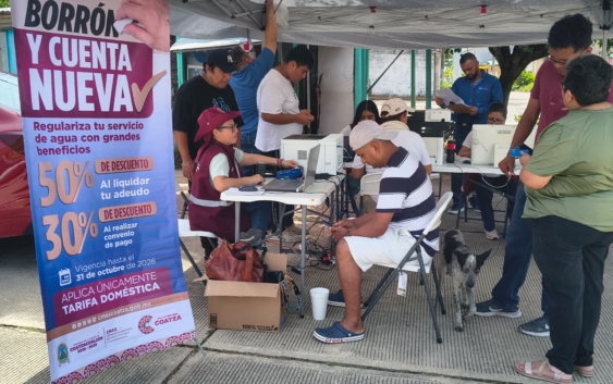 Recupera CMAS más de 500 mil pesos de cartera vencida con estrategia ‘En tu Colonia’ y ‘Borrón y Cuenta Nueva’