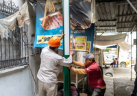 Gobierno de Minatitlán instala nuevas luminarias en la zona centro