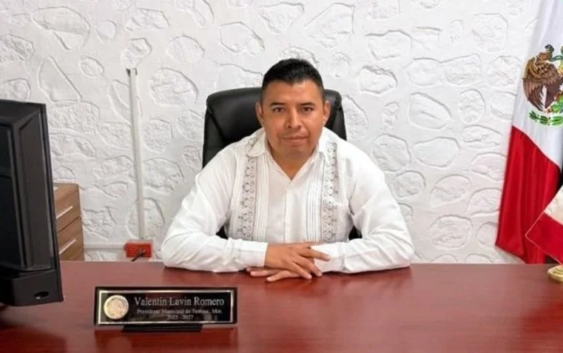 Asesinan a alcalde de Temoac, Valentín Lavín Romero, dentro del Palacio Municipal