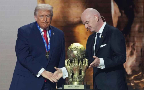 Legisladores europeos piden investigar a Infantino por vínculos con Trump