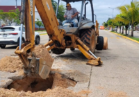 Atienden red de drenaje para mejorar el servicio en la colonia Petrolera Atienden red de drenaje para mejorar el servicio en la colonia Petrolera