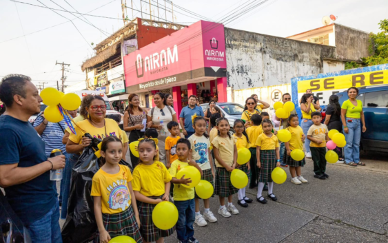 Minatitlán realiza caminata en honor a las y los supervivientes del cáncer