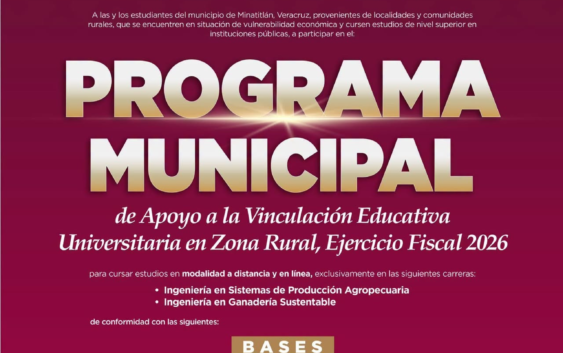 Impulsamos más oportunidades para las y los jóvenes de Minatitlán