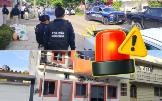 Hombres armados asaltan restaurante en Coatzacoalcos; roban efectivo, pertenencias y una camioneta