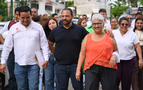 Entrega alcalde Pedro Miguel Rosaldo García rehabilitación del Parque Santa Isabel