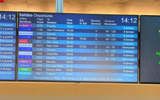 Cancelan vuelo comercial en que viajaría Sheinbaum a EU; reportan mala calidad del aire en Nueva York