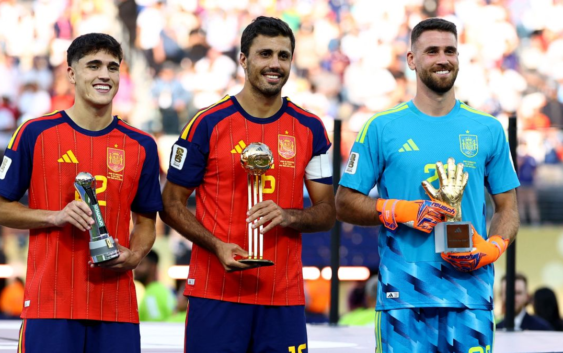 Premios del Mundial 2026: Mbappé, Rodri, Unai Simón y Cubarsí reciben los reconocimientos de FIFA
